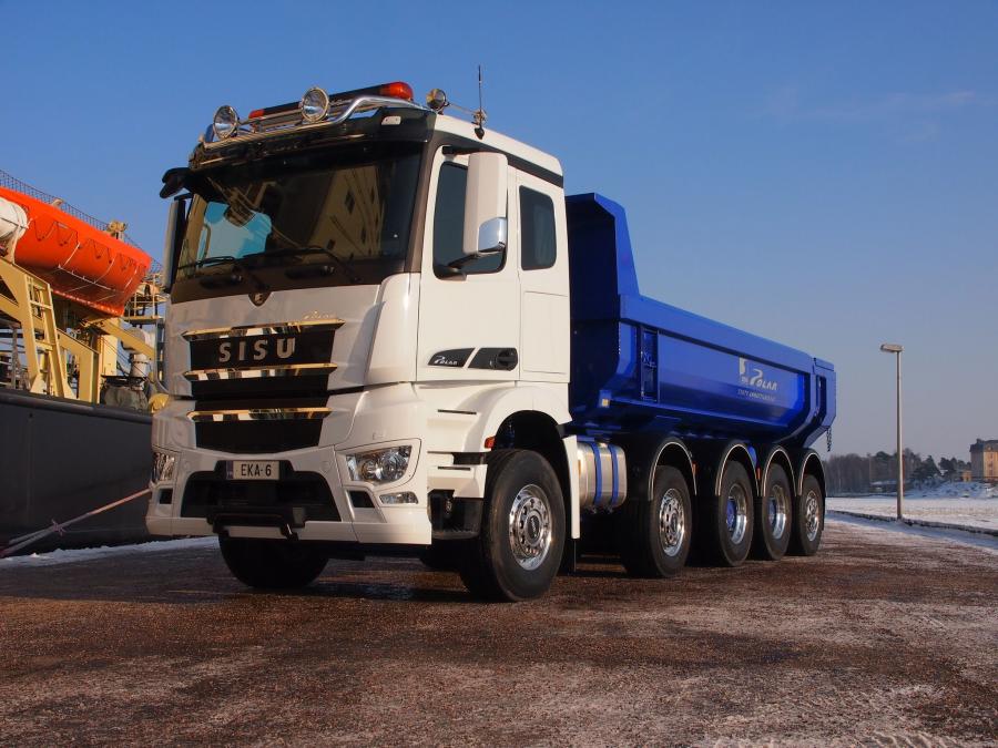  Sisu Polar 10x4 Tipper 2010 года  (фото 4 из 5)